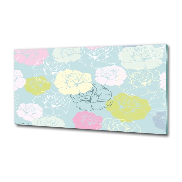 Bild auf glas Rosen