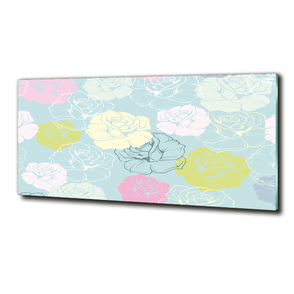 Bild auf glas Rosen