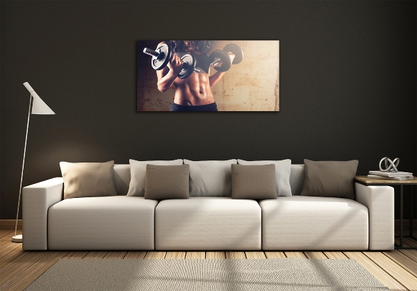 Bild auf glas Muskelaufbau