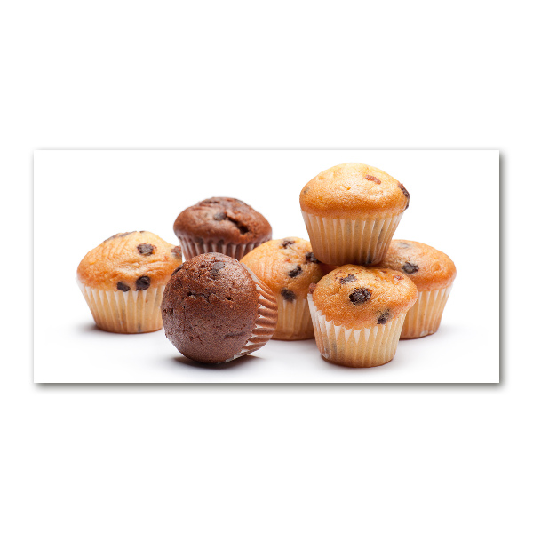 Glasbild Cupcakes