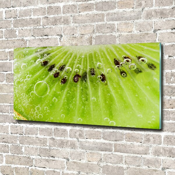 Glasbild Kiwi