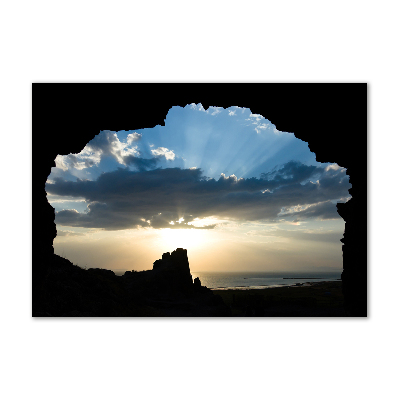 Bild auf glas Sonnenuntergang