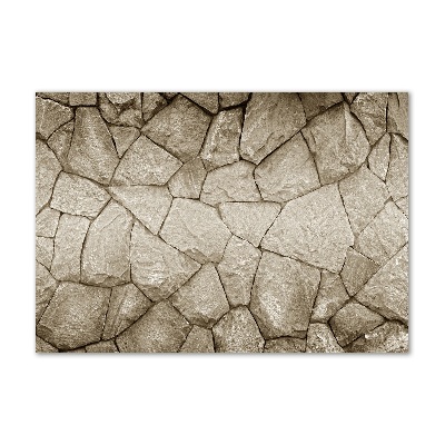 Bild auf glas Steinmauer