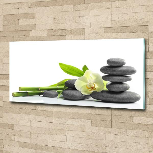 Foto glasbild Orchidee