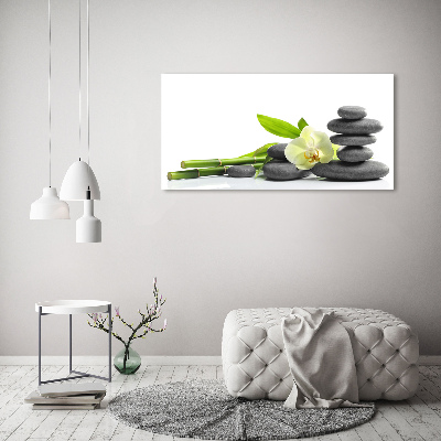 Foto glasbild Orchidee
