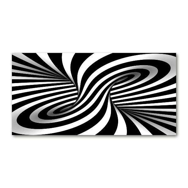 Foto glasbild Abstrakter Wirbel