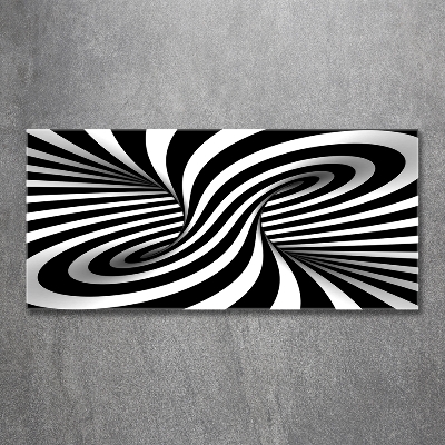 Foto glasbild Abstrakter Wirbel