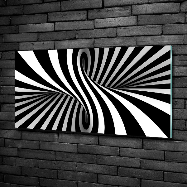 Bild auf glas Abstrakter Wirbel