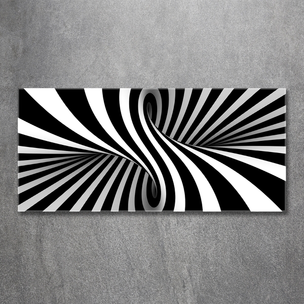 Bild auf glas Abstrakter Wirbel