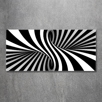 Bild auf glas Abstrakter Wirbel