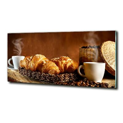 Glasbild Frühstück