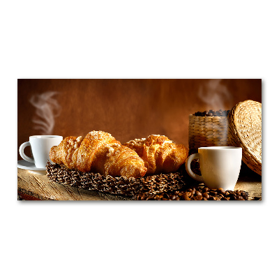 Glasbild Frühstück