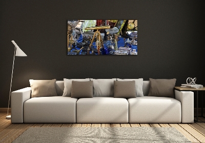 Bild auf glas Antiquitäten