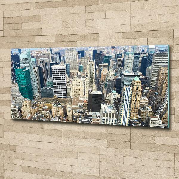 Bild auf glas Manhattan, New York