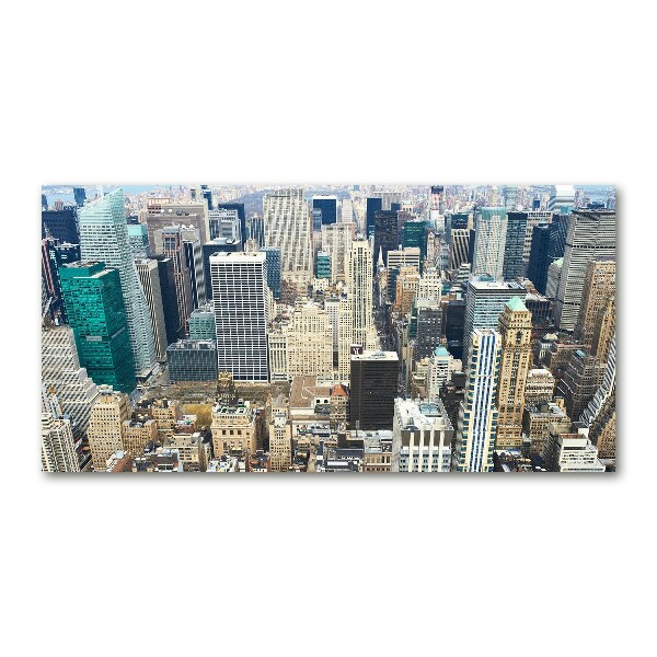 Bild auf glas Manhattan, New York
