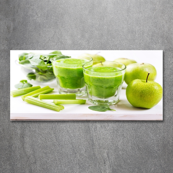 Glasbild Grüner Cocktail