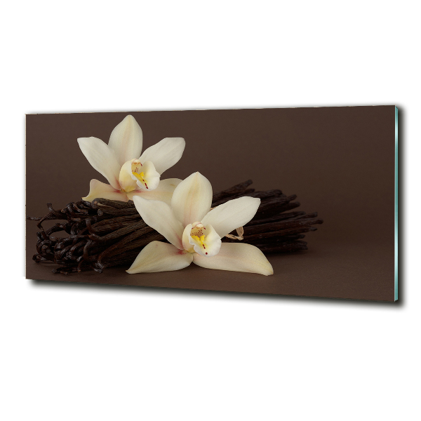 Glasbild Vanilleschoten