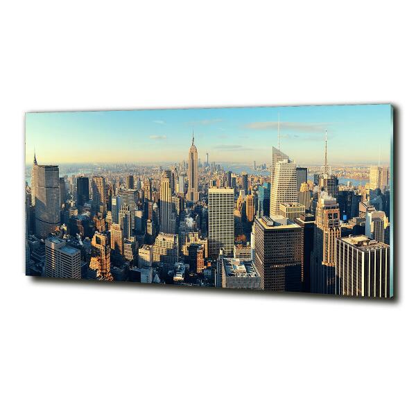 Foto glasbild Wolkenkratzer