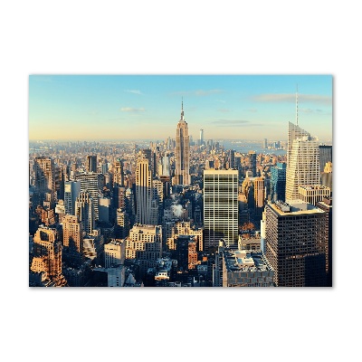 Foto glasbild Wolkenkratzer