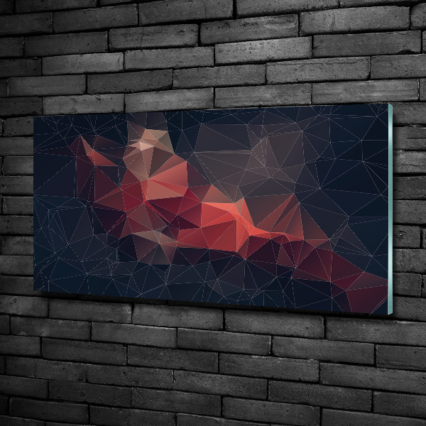 Glasbild Abstrakter Hintergrund