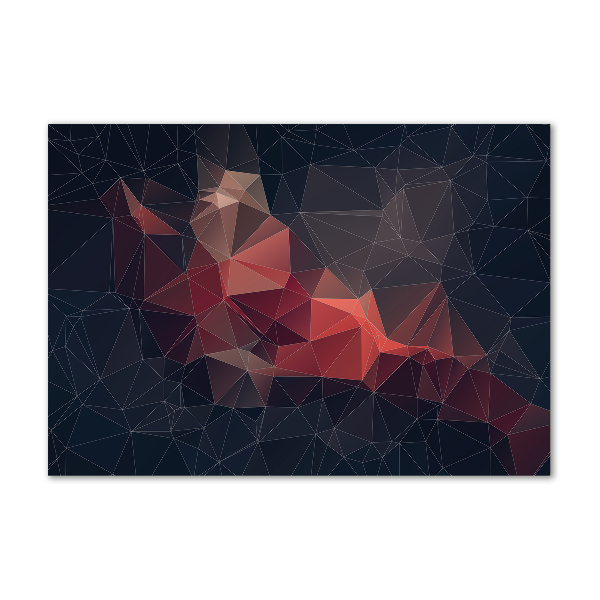 Glasbild Abstrakter Hintergrund