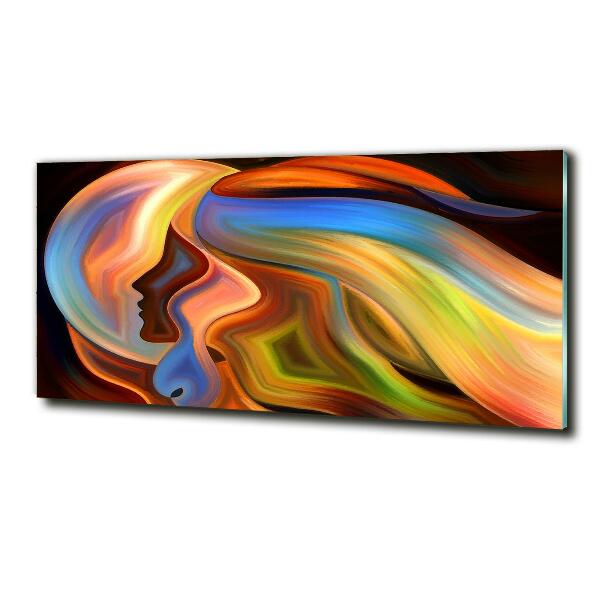 Bild auf glas Abstraktion