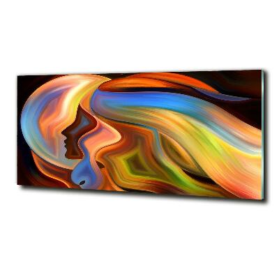 Bild auf glas Abstraktion