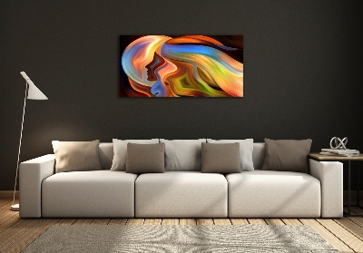 Bild auf glas Abstraktion