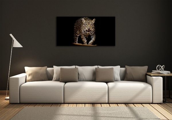 Foto glasbild Jaguar
