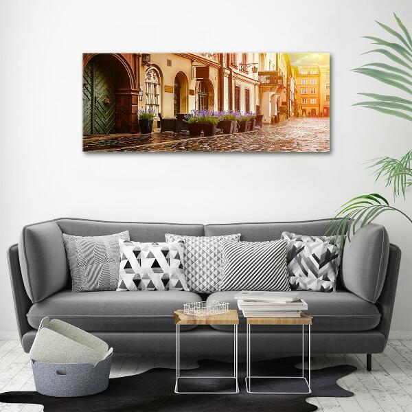 Glasbild Krakau, Polen