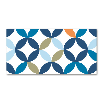 Foto glasbild Geometrischer Hintergrund