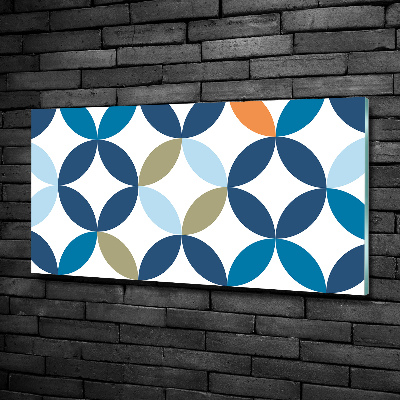 Foto glasbild Geometrischer Hintergrund