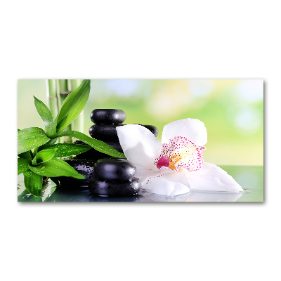 Foto glasbild Orchidee