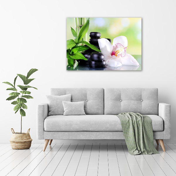 Foto glasbild Orchidee