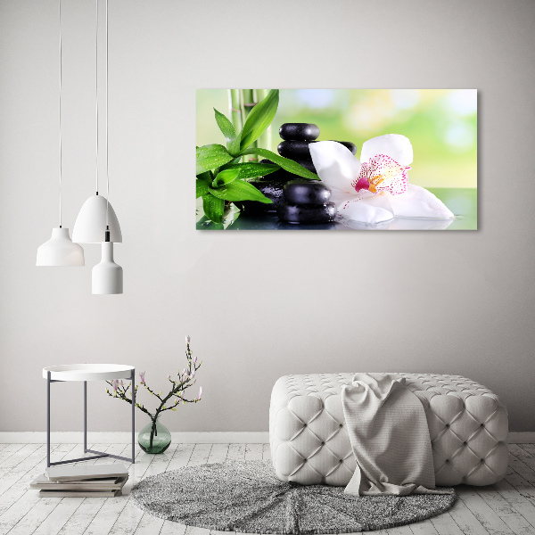 Foto glasbild Orchidee