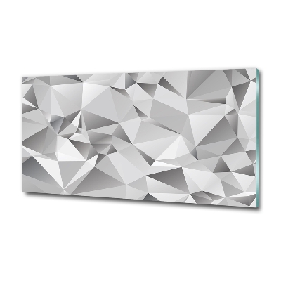 Bild auf glas 3D-Abstraktion