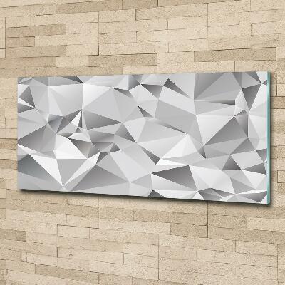 Bild auf glas 3D-Abstraktion