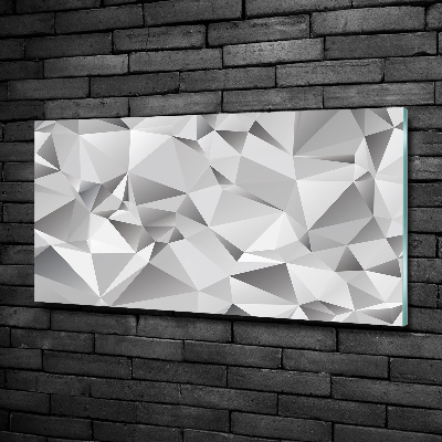 Bild auf glas 3D-Abstraktion