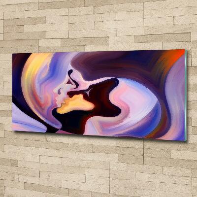 Bild auf glas Abstraktion