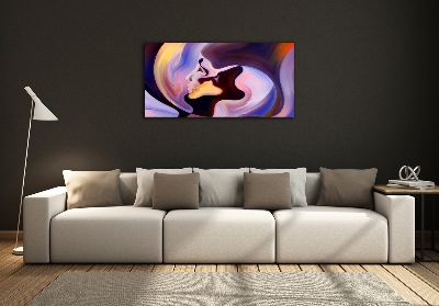 Bild auf glas Abstraktion