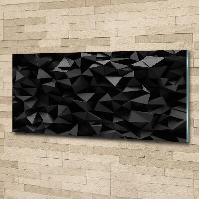 Glasbild 3D-Abstraktion