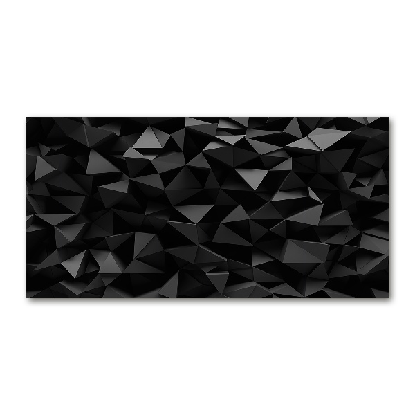 Glasbild 3D-Abstraktion