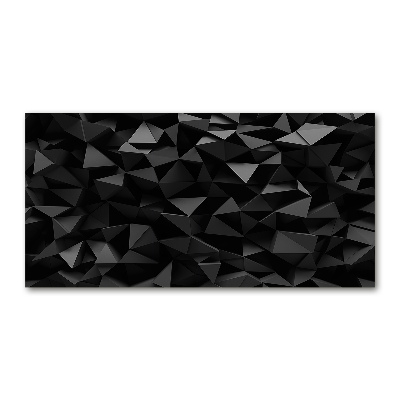 Glasbild 3D-Abstraktion