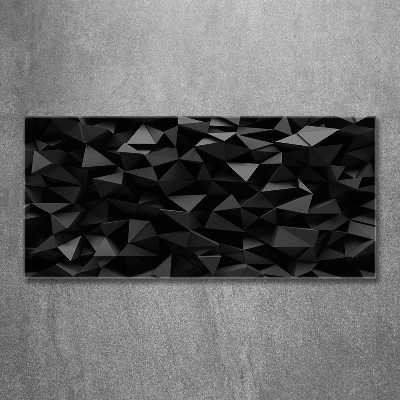 Glasbild 3D-Abstraktion