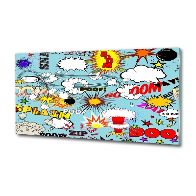 Bild auf glas Comics