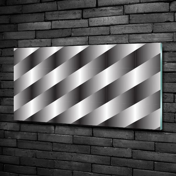 Bild auf glas Abstrakte Streifen