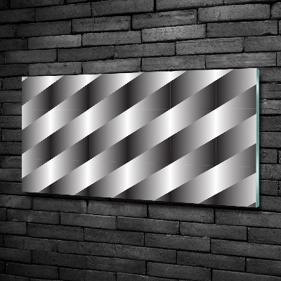 Bild auf glas Abstrakte Streifen