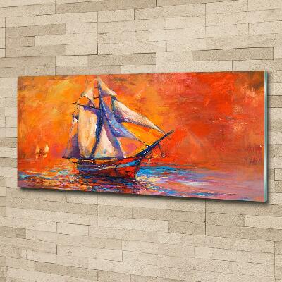 Bild auf glas Raumschiff