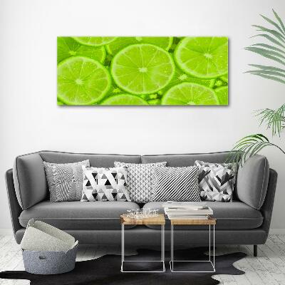 Glasbild Limes