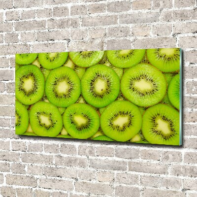 Foto glasbild Kiwi